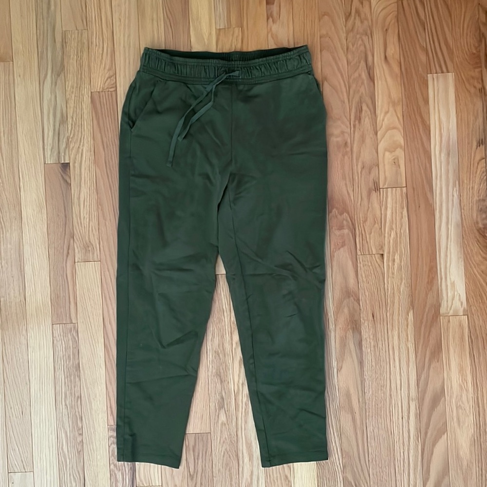 Women’s dress joggers from Target. Olive green.